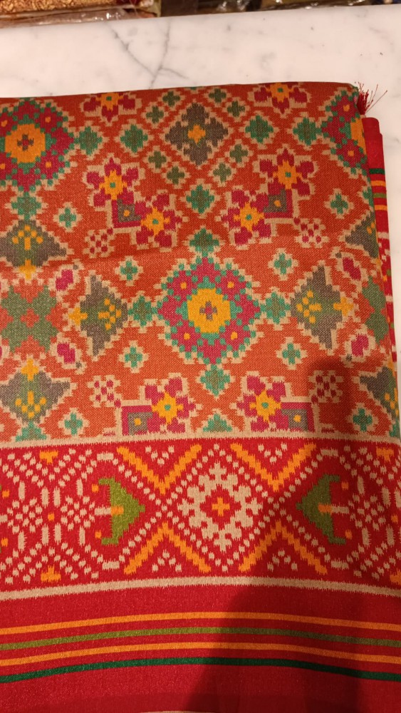 Patola print sari 