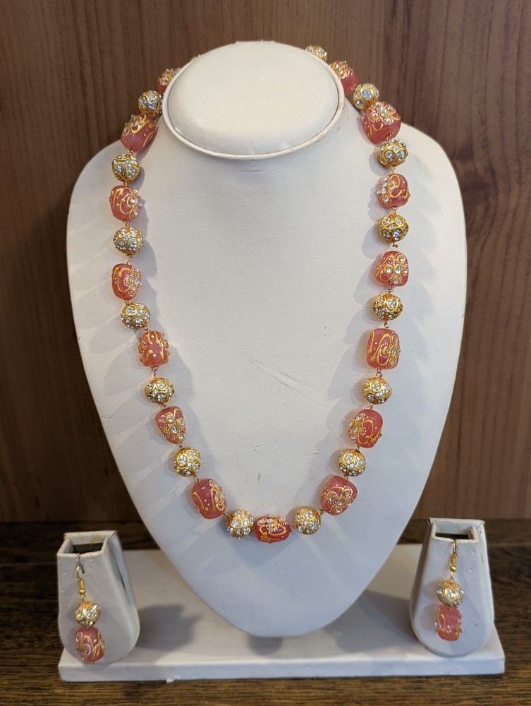 Bead necklace set 