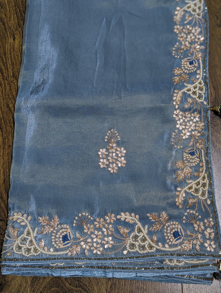  Fancy silk saree 