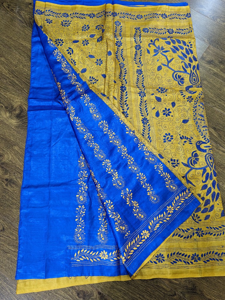Tussar Katha sari 