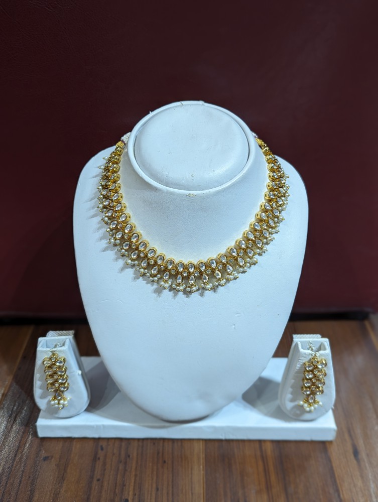 Kundan necklace set 