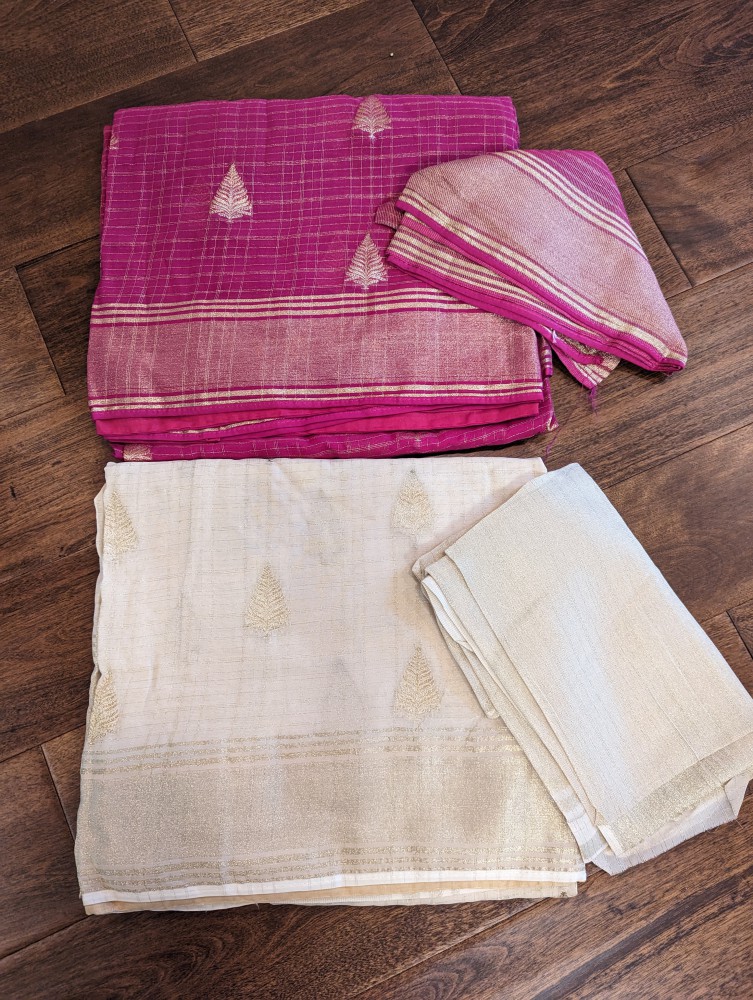 Gorgett fancy sari 