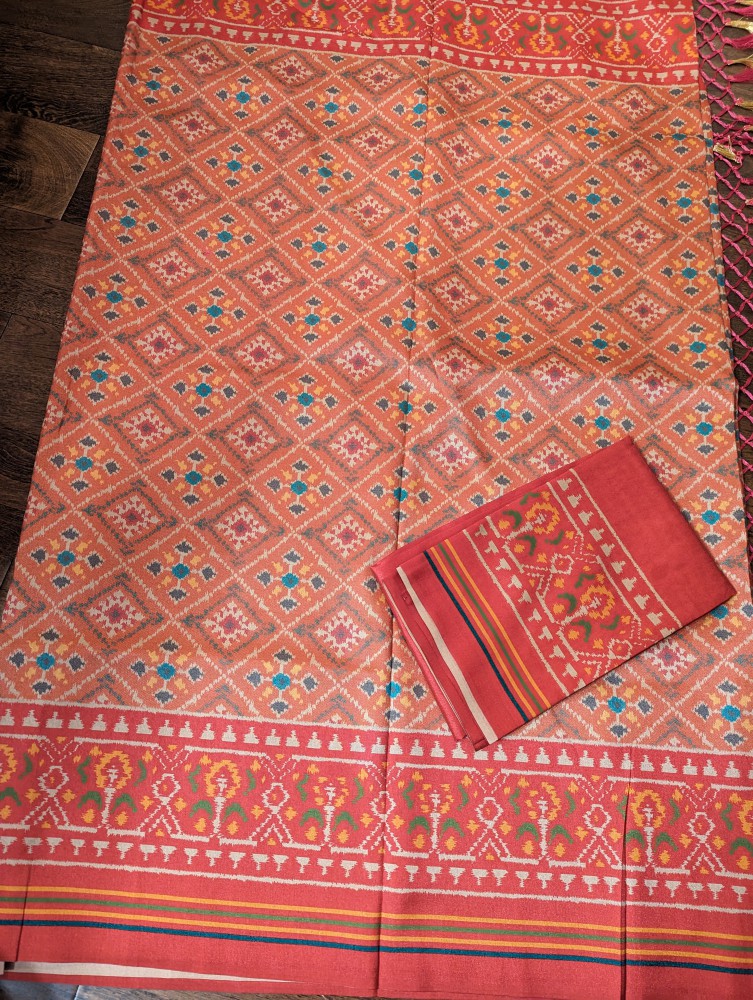 Patola print sari 
