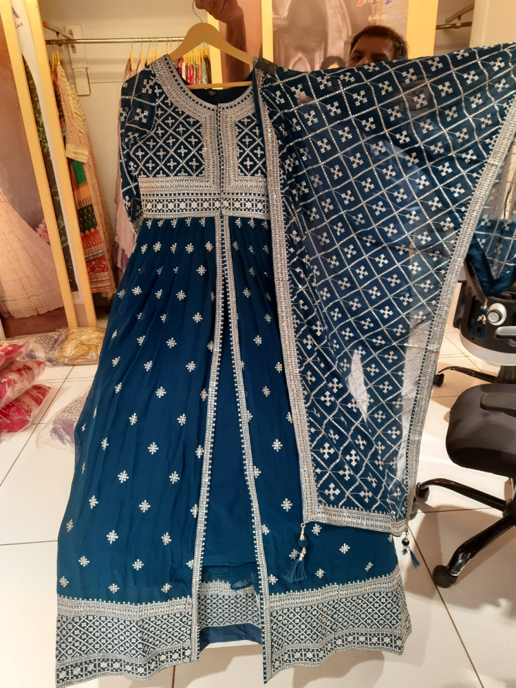 Long kurta with skirt 